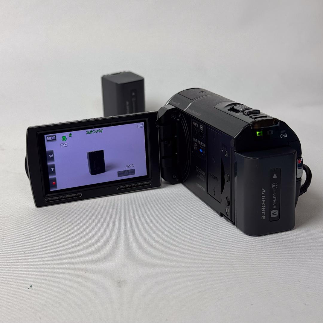 【美品 】SONY HDビデオカメラ HDR-PJ590 バッテリー2個付