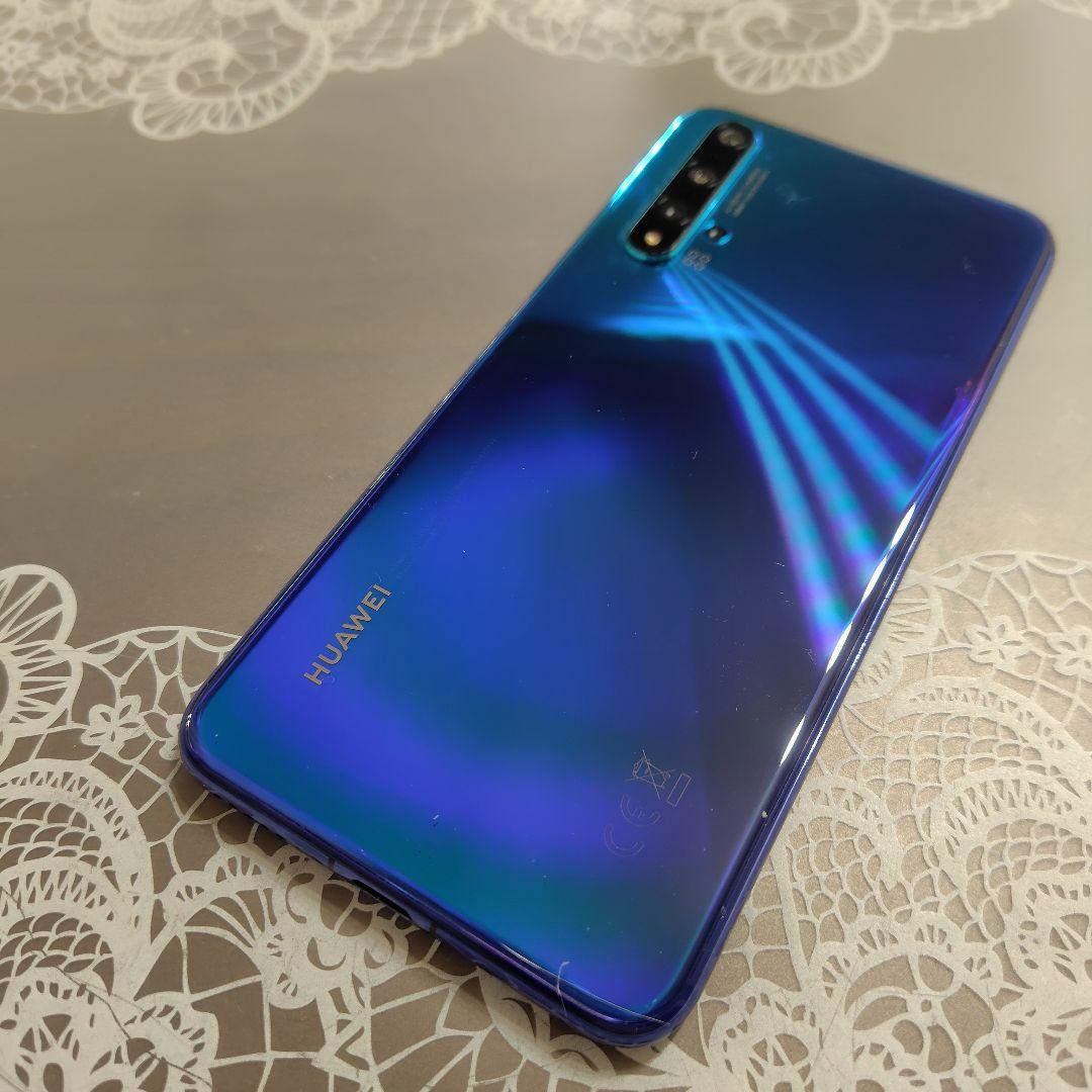 HUAWEI nova5t ブルー スマホ本体