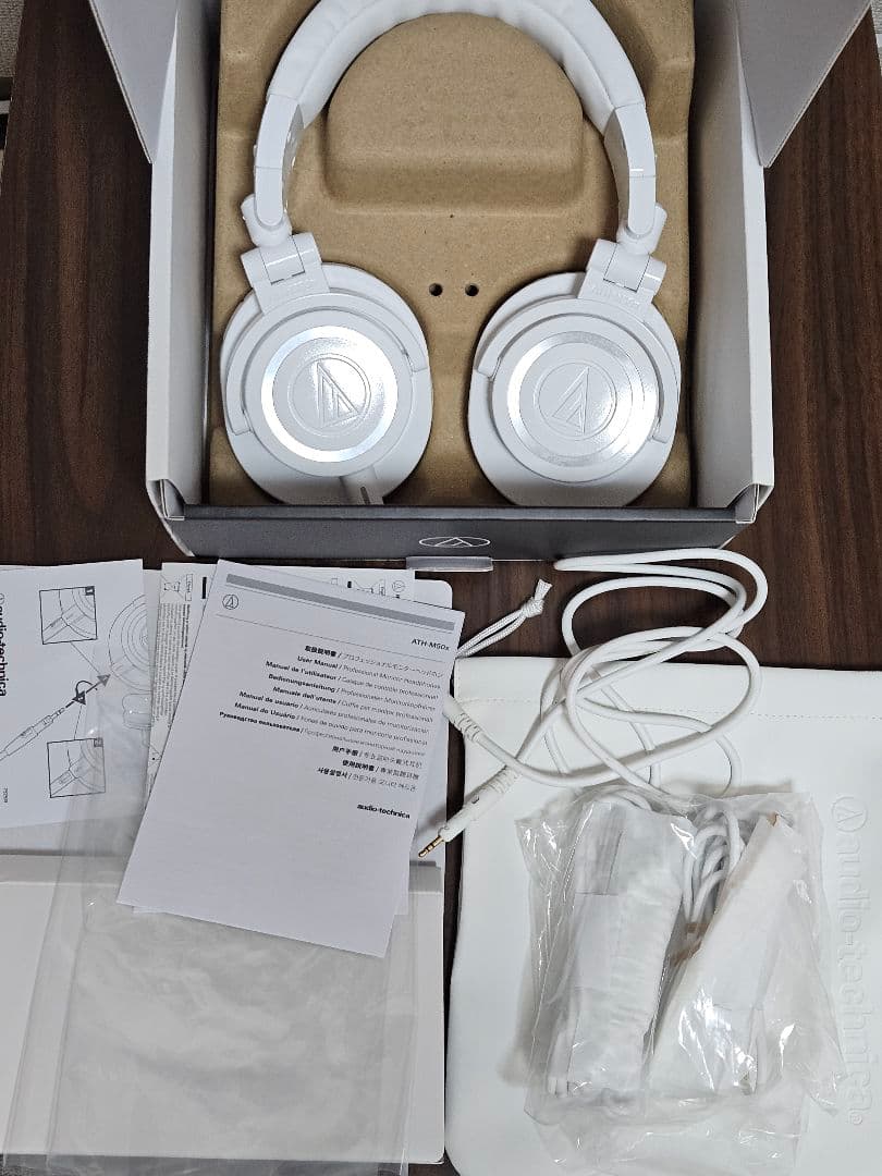 ヘッドホン ATH - M50X WH