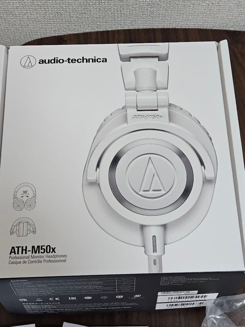 ヘッドホン ATH - M50X WH