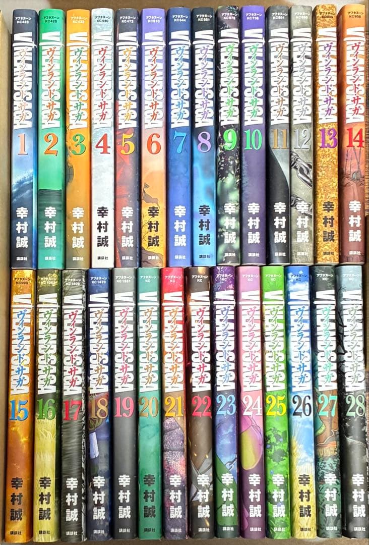 送料無料 ヴィンランドサガ 全巻セット 1-28巻 幸村誠