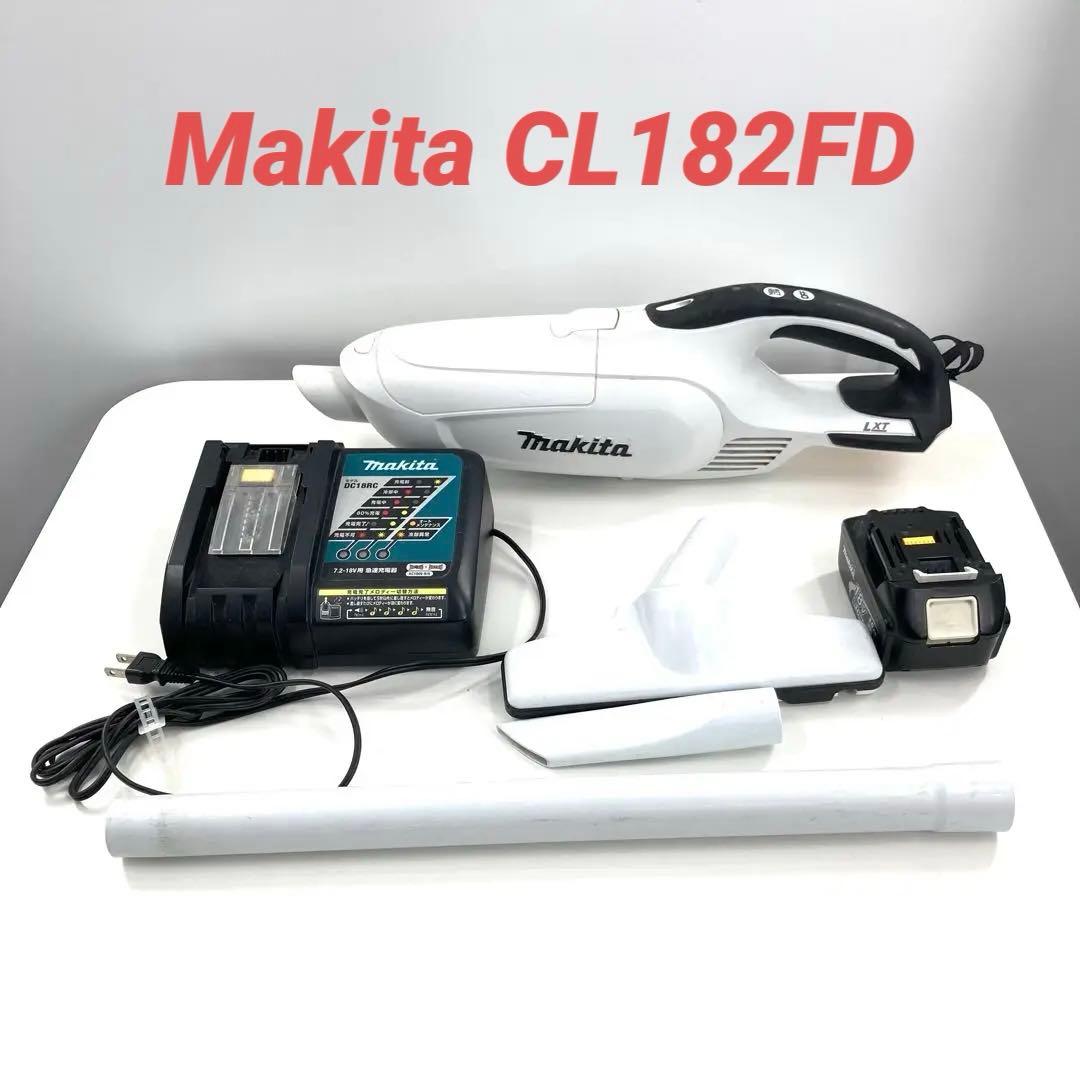 マキタ CL182FD 充電式クリーナー 紙パック 18V バッテリー付