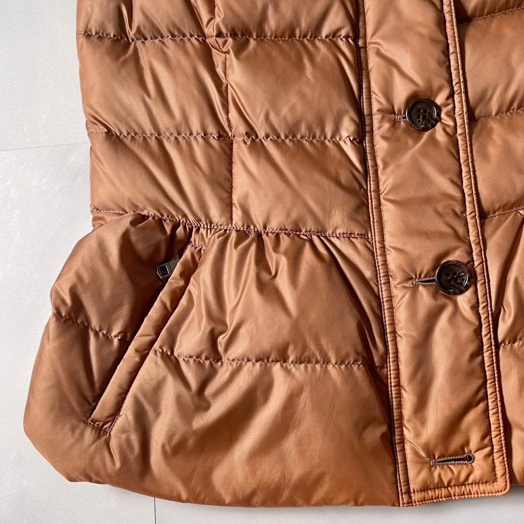 希少✨ バーバリーロンドン ダウンベスト ノバチェック サイズ44 ぺプラム