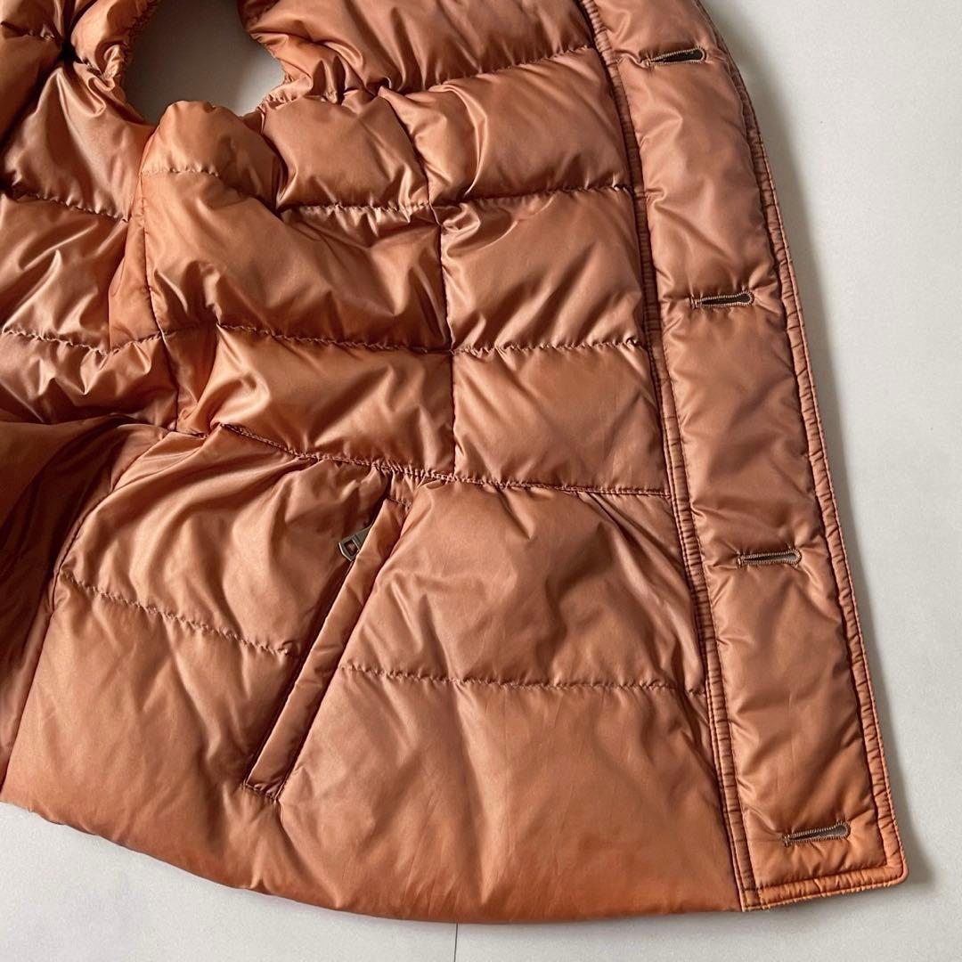 希少✨ バーバリーロンドン ダウンベスト ノバチェック サイズ44 ぺプラム