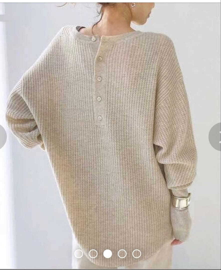 L'Appartement アパルトモン　サーマルニットTHERMAL KNIT