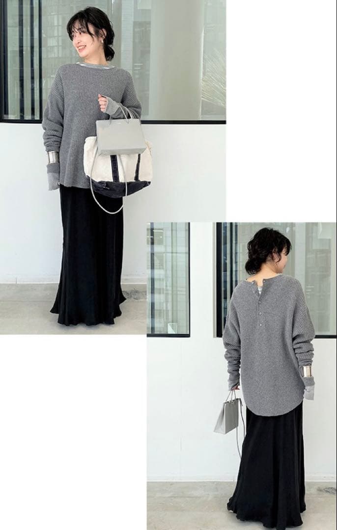 L'Appartement アパルトモン　サーマルニットTHERMAL KNIT