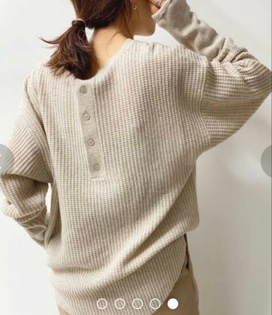 L'Appartement アパルトモン　サーマルニットTHERMAL KNIT