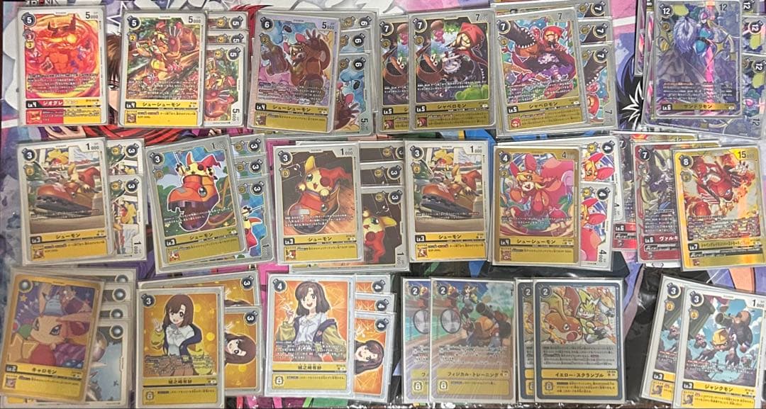 デジモンカードゲーム　サンドリモン　パペット型　デッキ調整用パーツ&スリーブ付き