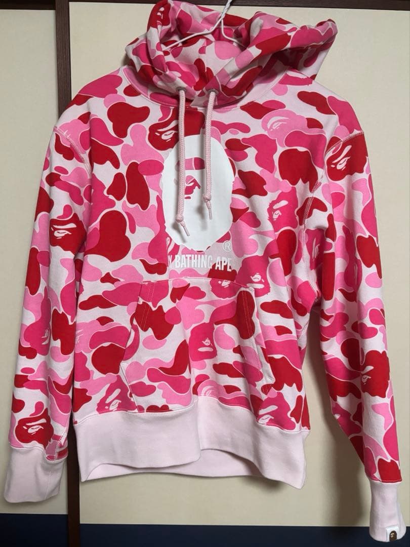 A Bathing Ape カモフラージュパーカー Sサイズ
