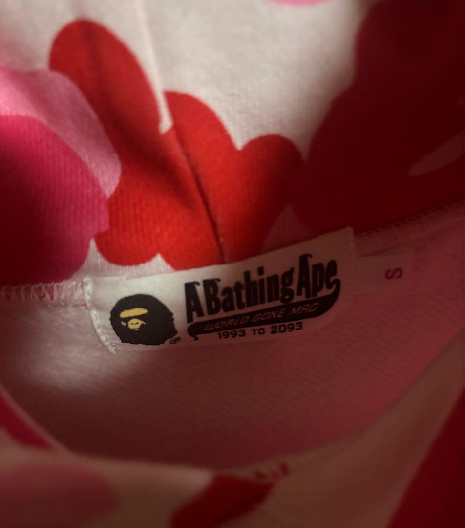 A Bathing Ape カモフラージュパーカー Sサイズ