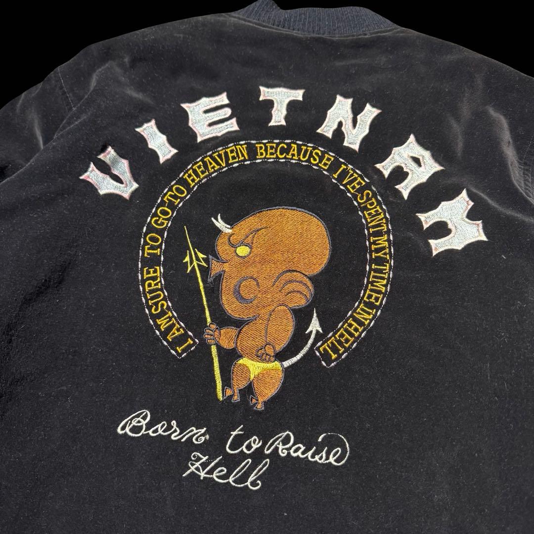 RARE! 90s houston 別珍 souvenir jacket