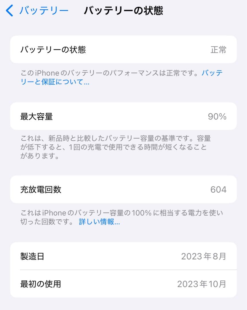 おまけフィルム付！iPhone15 Pro 128GB ホワイト 付属品未使用