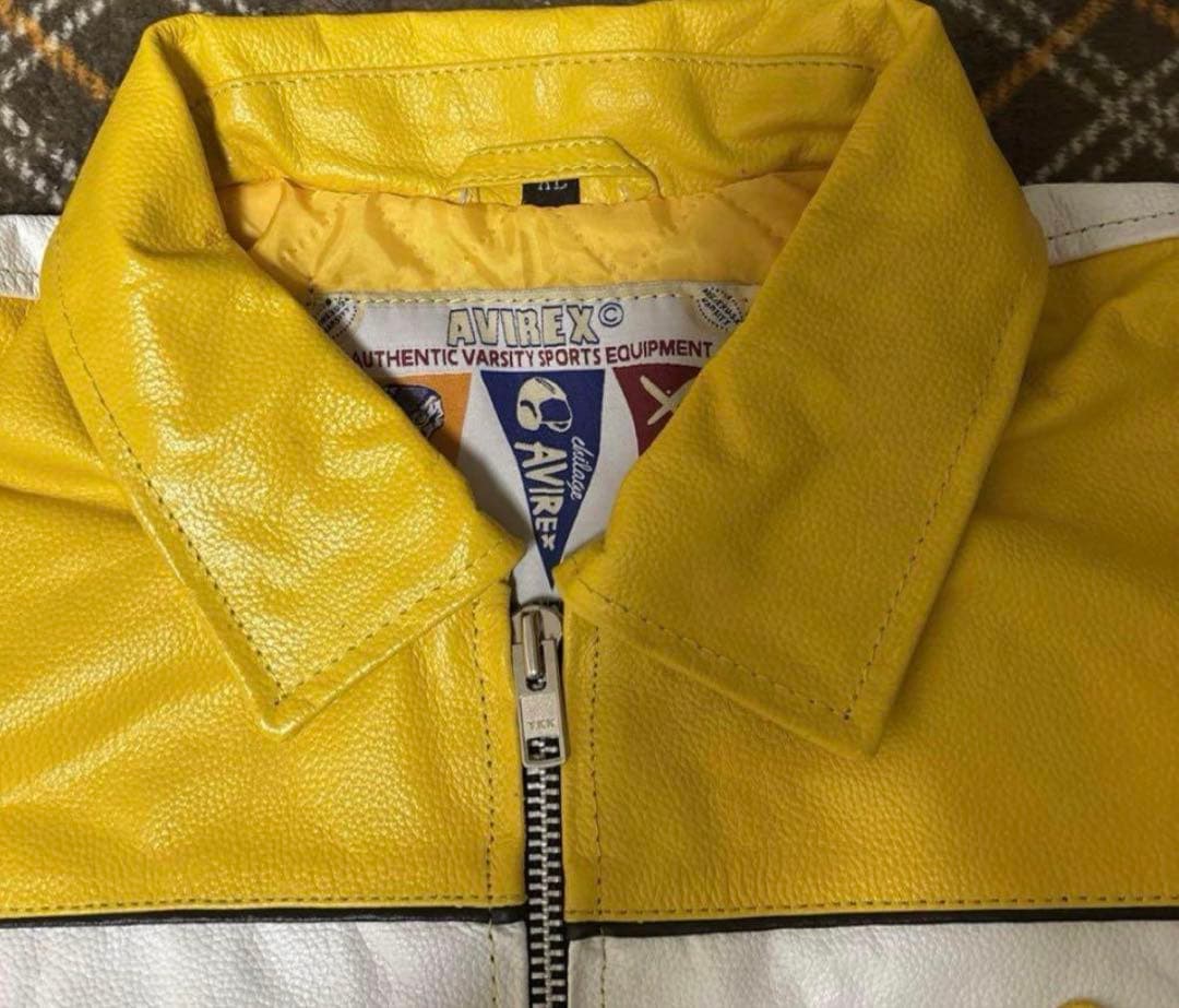 avirexレザージャケット