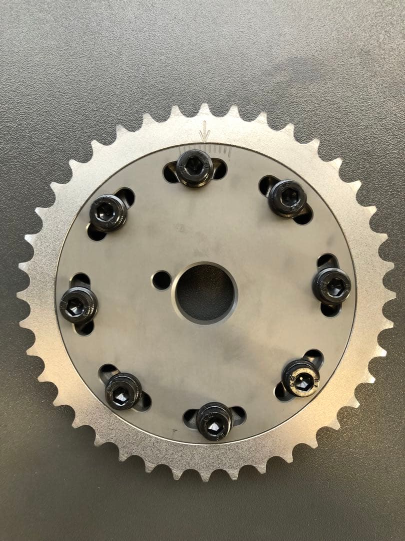 【新品】日産L6/L4 カムシャフト用　カムスプロケット　スライド調整式　L型