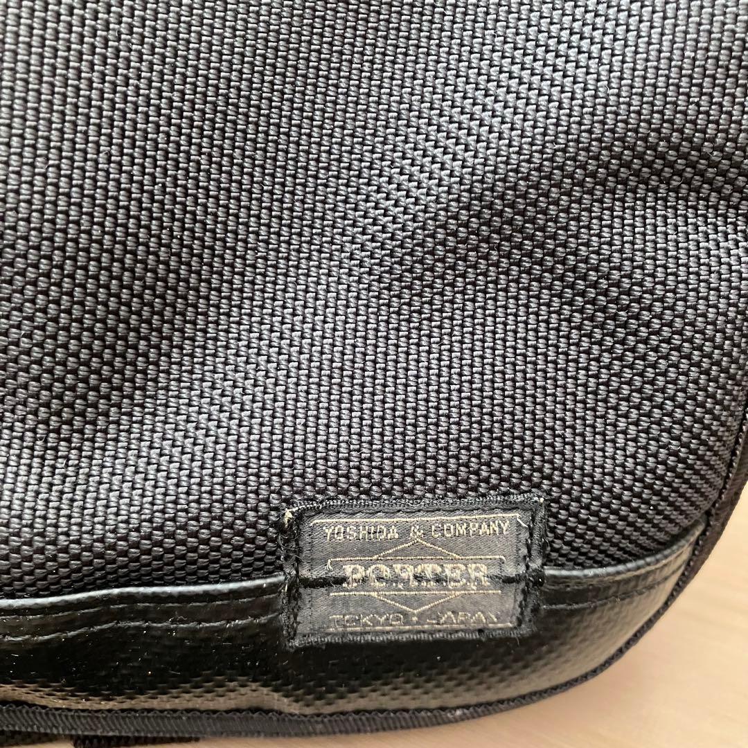 PORTER ポーター ヒート ショルダーバッグ メッセンジャーバッグ A4 黒