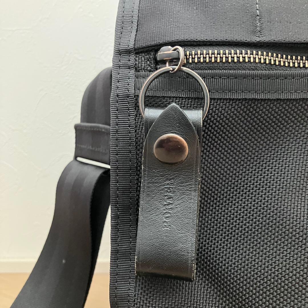 PORTER ポーター ヒート ショルダーバッグ メッセンジャーバッグ A4 黒