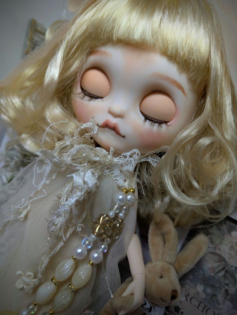 白まる❁︎アイシードール❁︎カスタム❁︎of付き