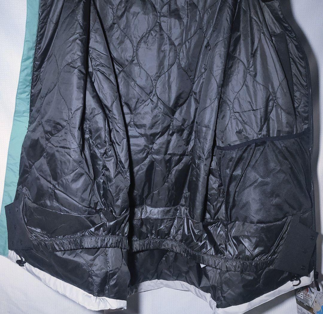 新品 上下セット 3L 防水防寒スーツ イージス スノーミント ワークマン