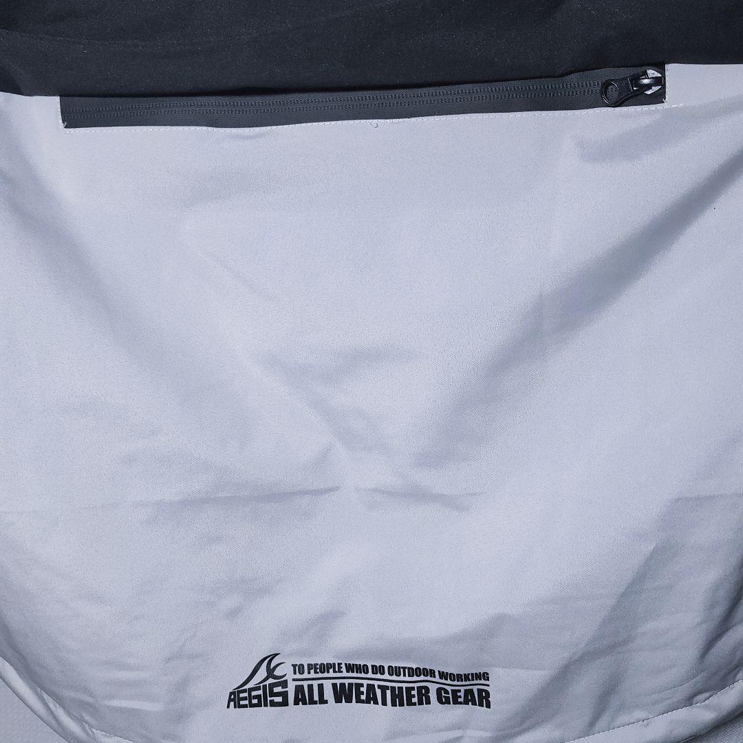 新品 上下セット 3L 防水防寒スーツ イージス スノーミント ワークマン