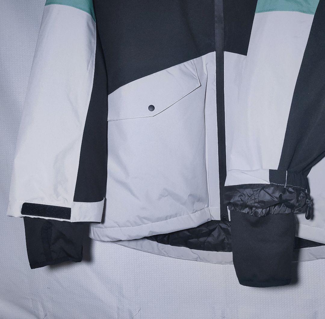 新品 上下セット 3L 防水防寒スーツ イージス スノーミント ワークマン