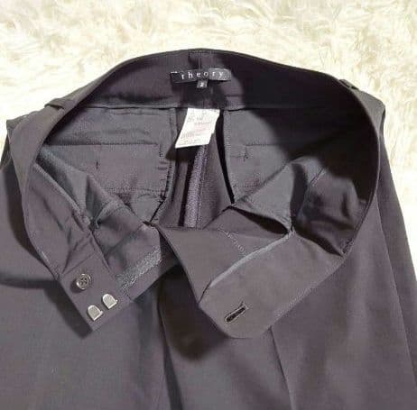 【美品】theory パンツスーツ フレア フォーマル ビジネス 2