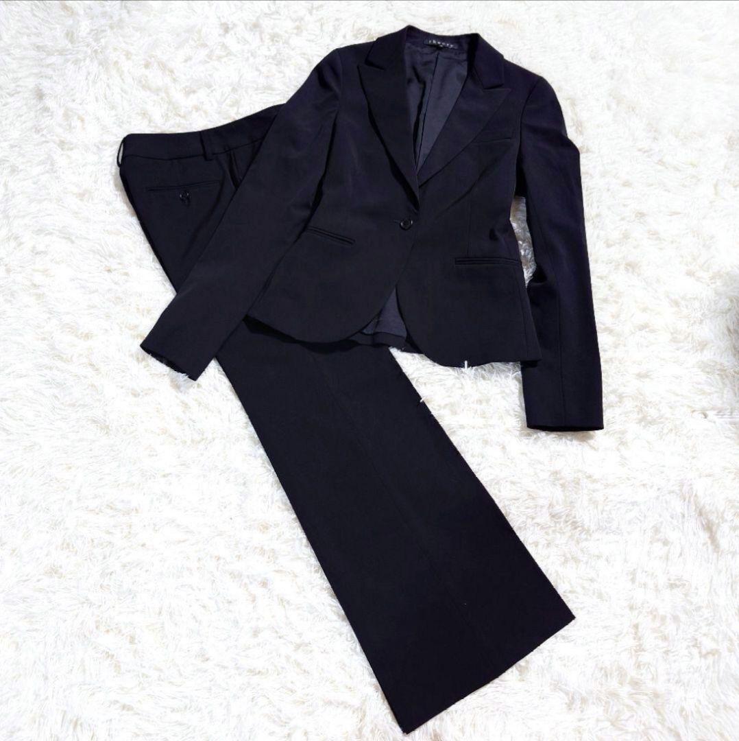【美品】theory パンツスーツ フレア フォーマル ビジネス 2