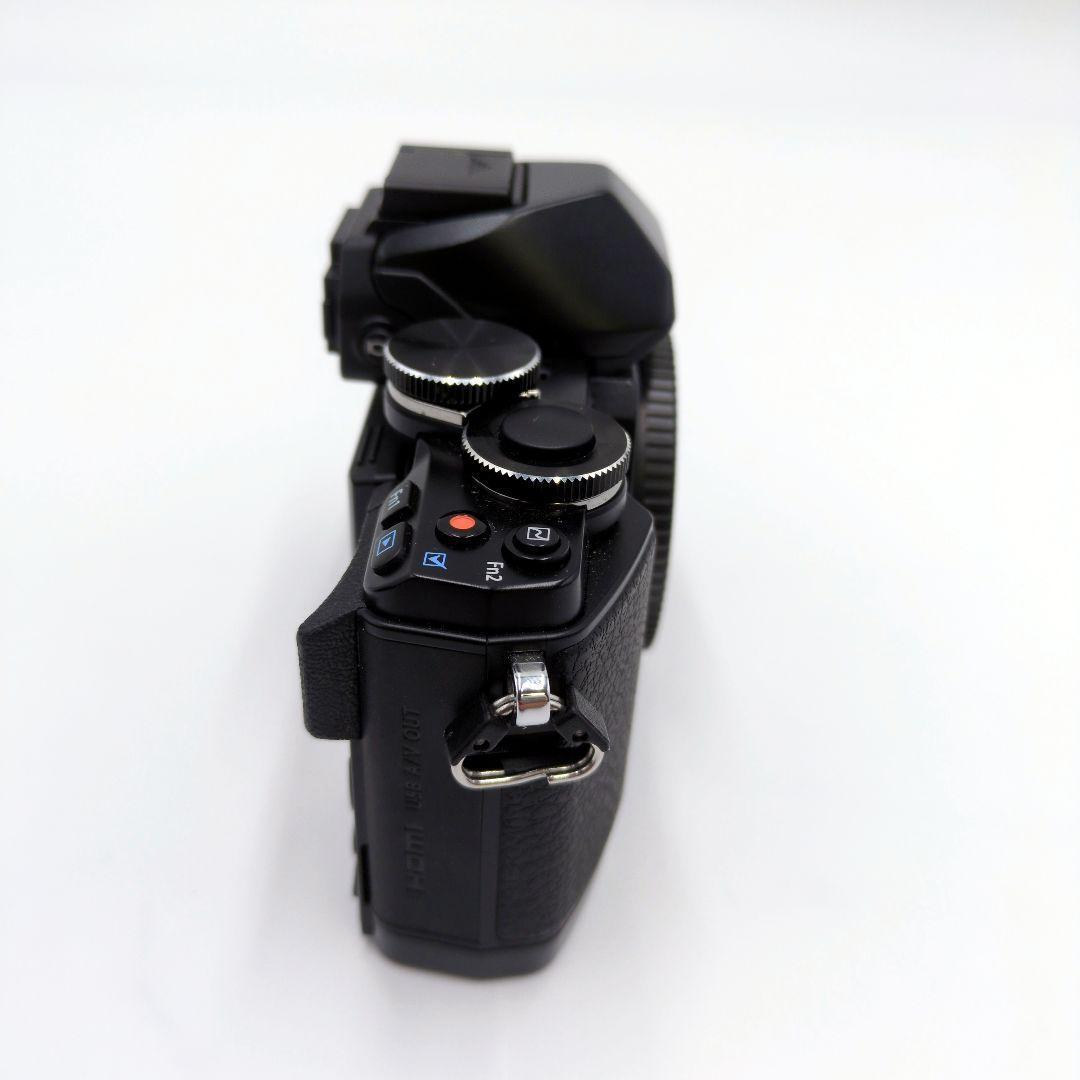 【極美品】OLYMPUS OM-D E-M10 ダブルズームキット ブラック
