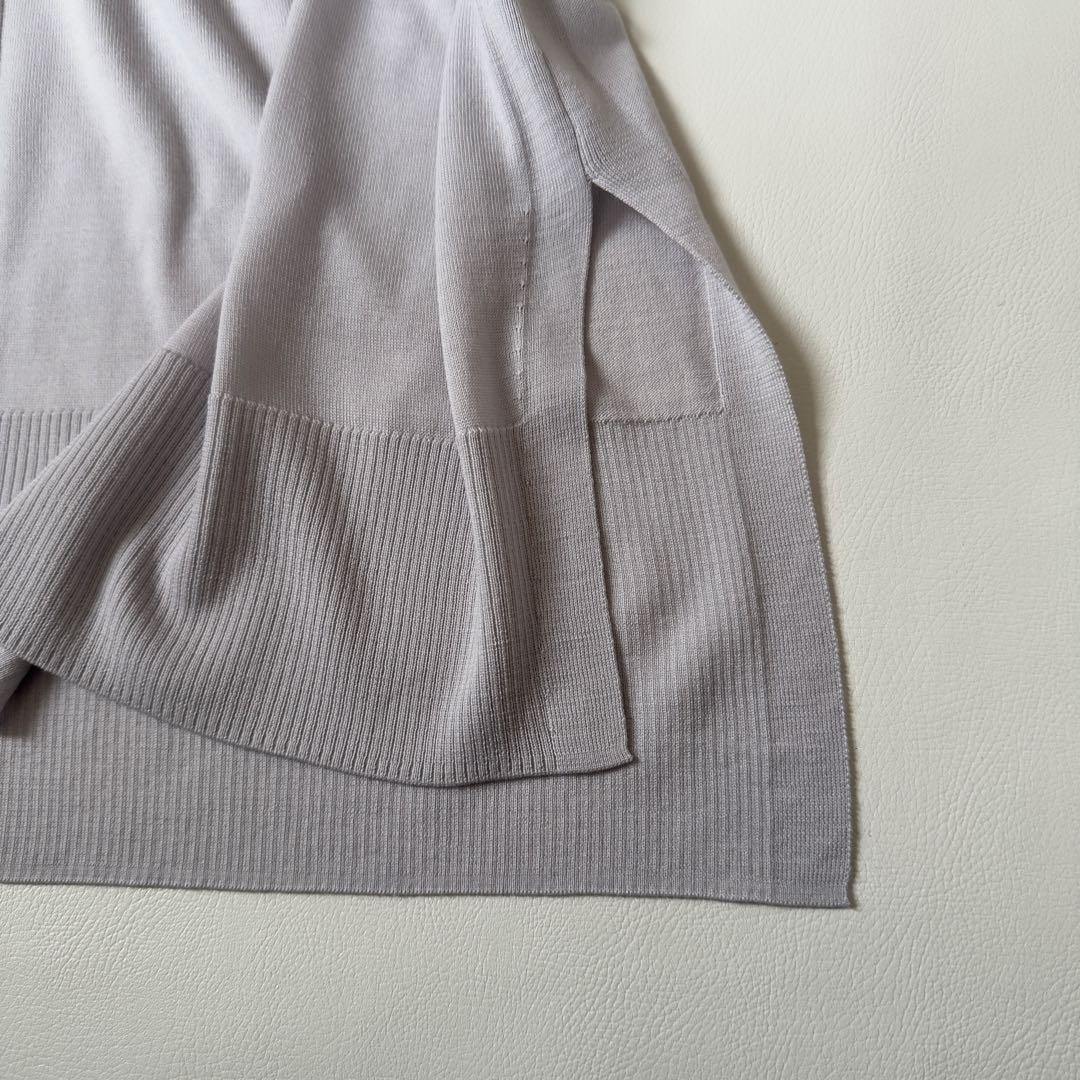 美品✨洗えるセオリーリュクス　ハイゲージワイドプルオーバー　ニット