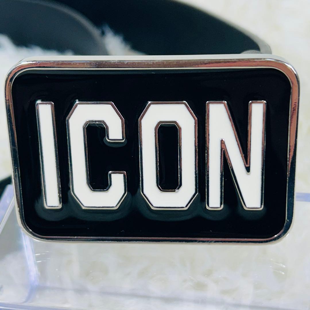 【希少極美品】DSQUARED2 ICONベルト レザー サイズ100