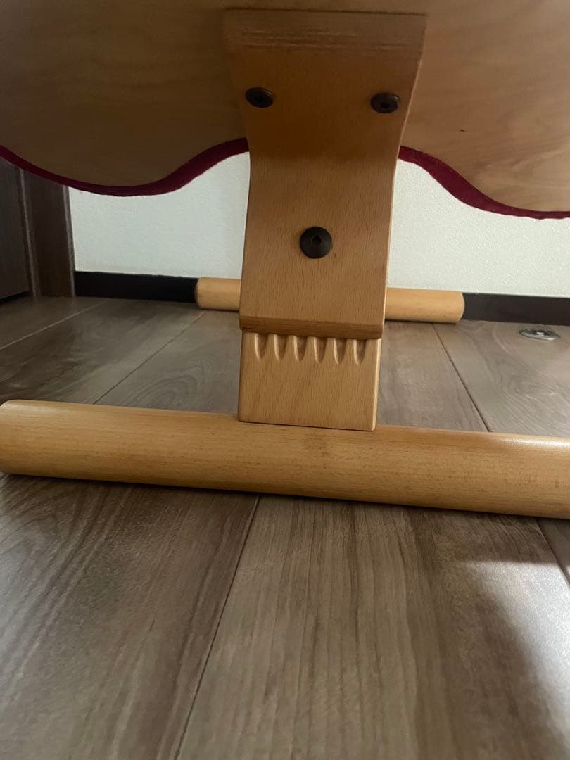 バランスラボ バランスチェア バランスイージー レッド (取説あり)