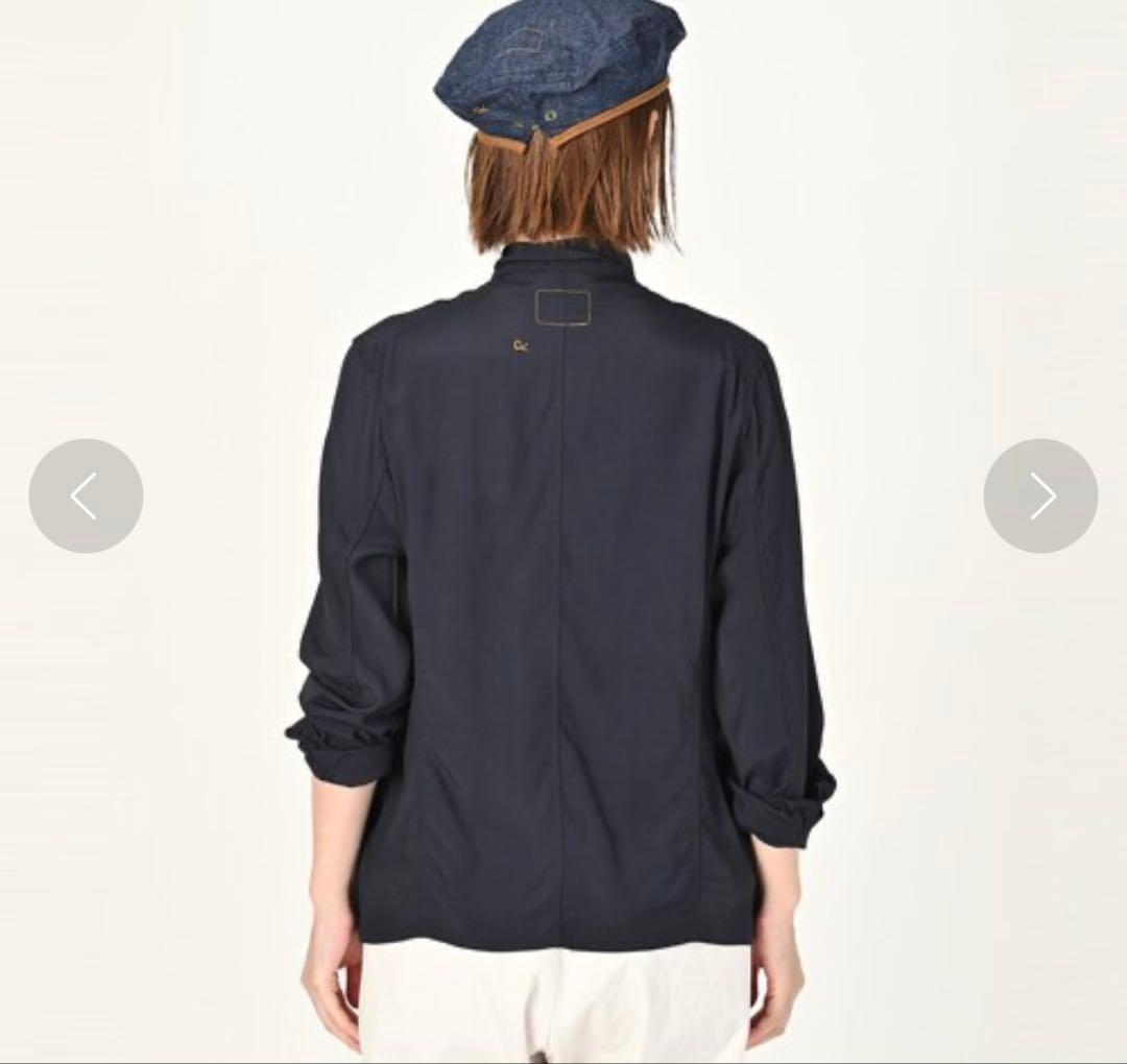 45R レーヨンダンプのシャツジャケット　【価格44,000円】