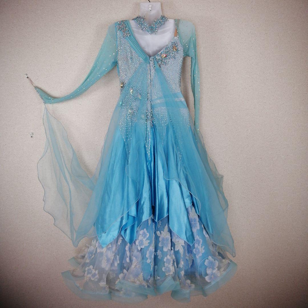 社交ダンス衣装 ダンス衣装 ドレス ラテン スタンダード 5993