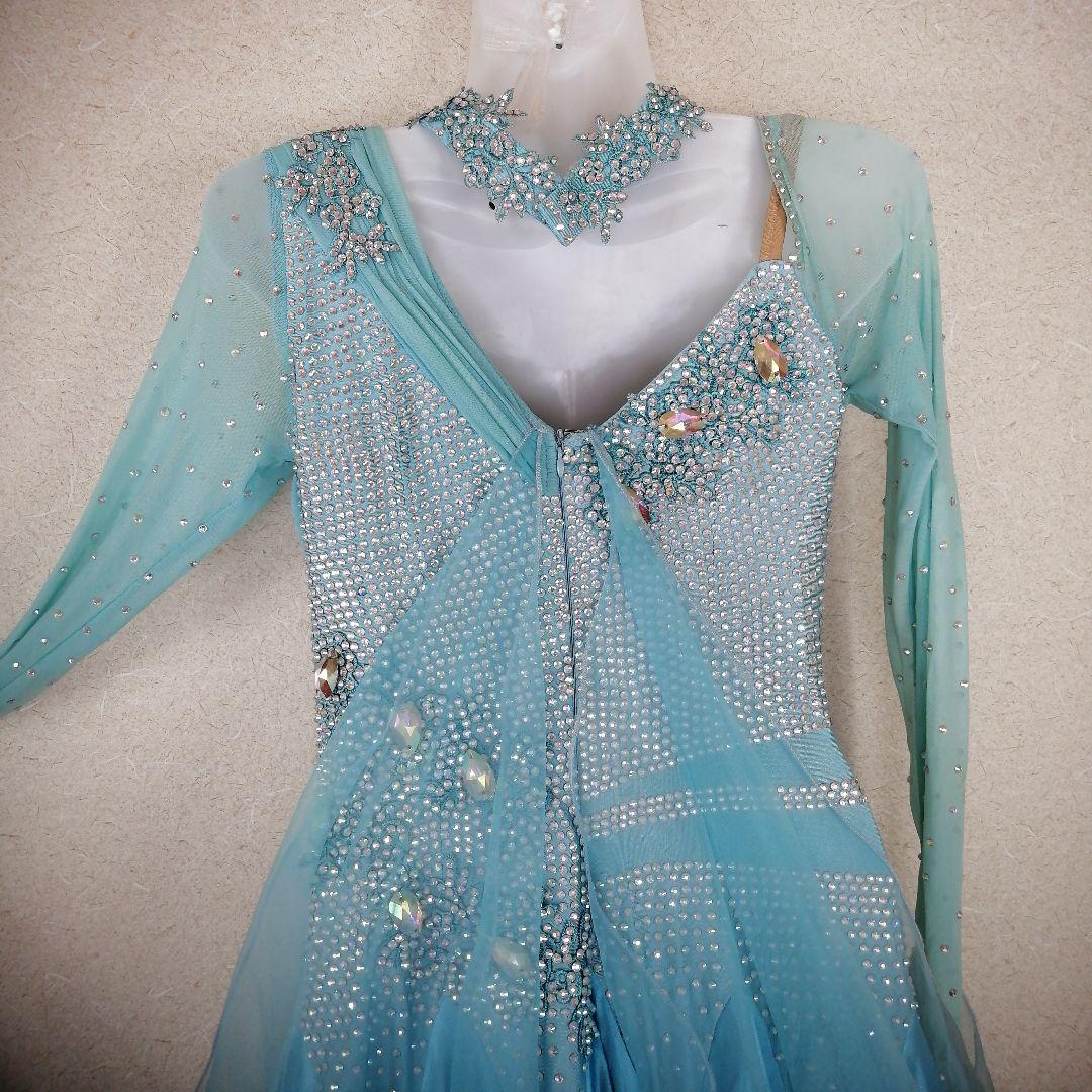 社交ダンス衣装 ダンス衣装 ドレス ラテン スタンダード 5993