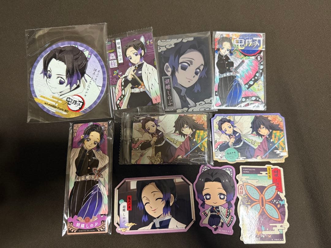 鬼滅の刃　胡蝶しのぶグッズ　まとめ売り