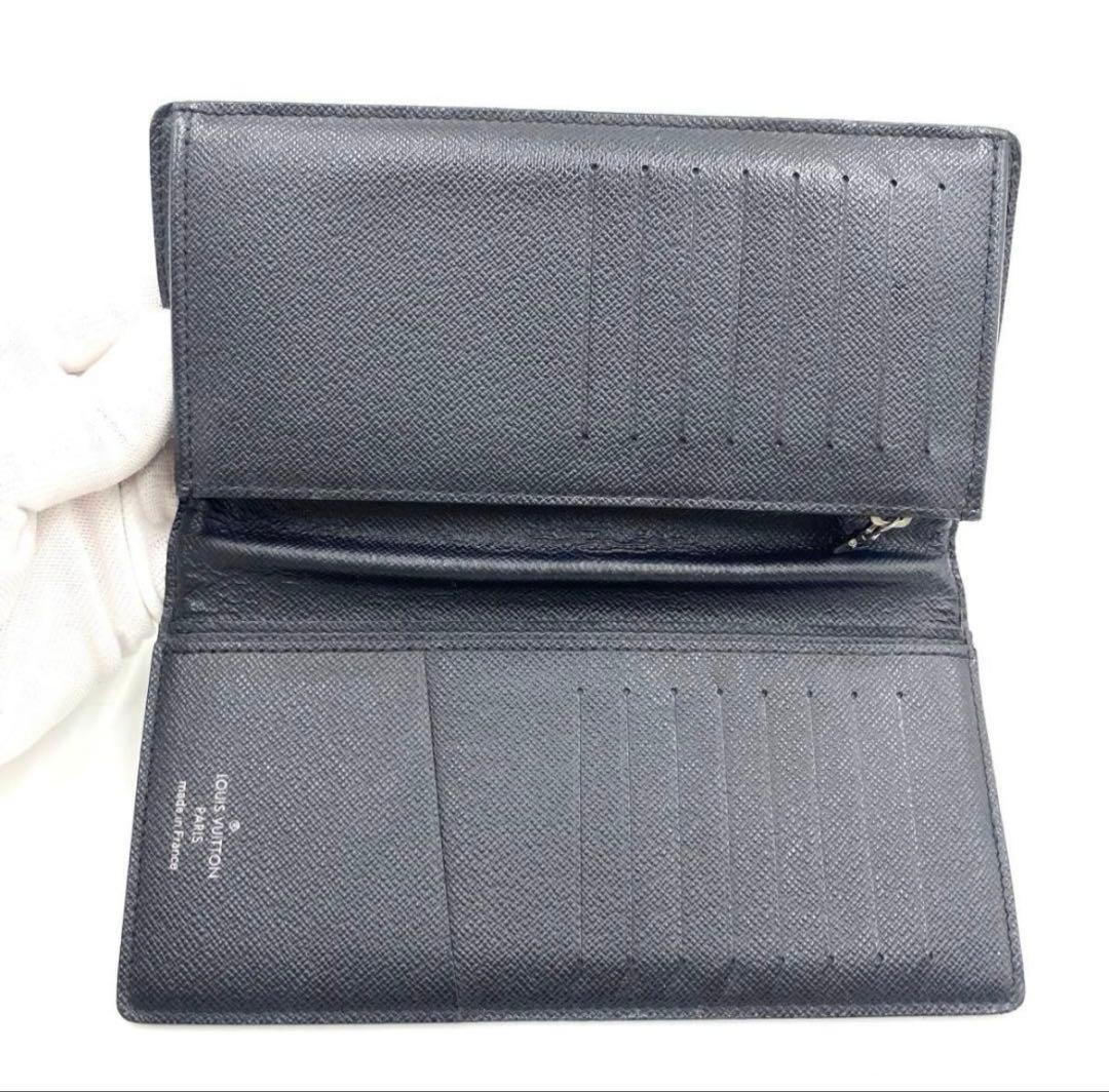 ルイ ヴィトン◎ポルトフォイユ ブラザ モノグラム エクリプス 長財布 黒