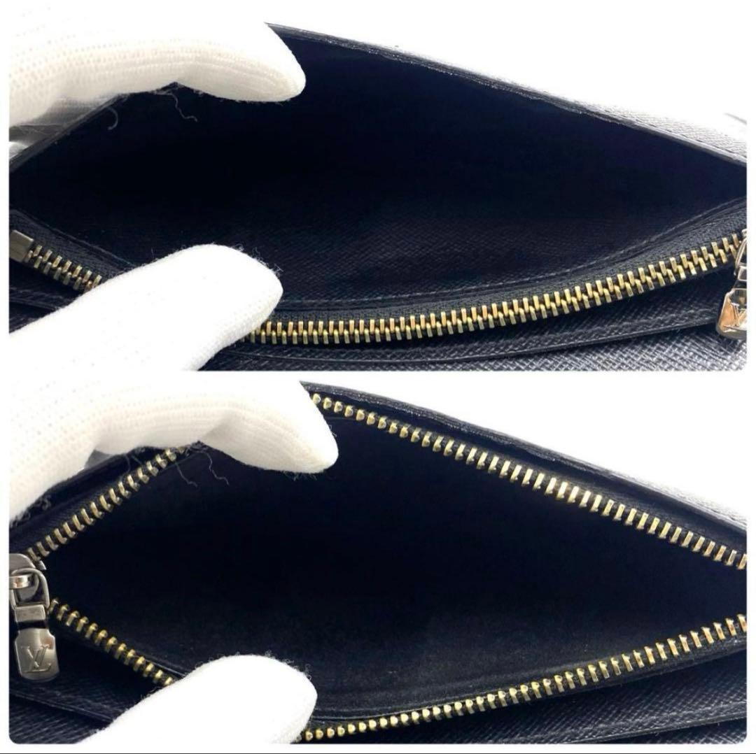 ルイ ヴィトン◎ポルトフォイユ ブラザ モノグラム エクリプス 長財布 黒