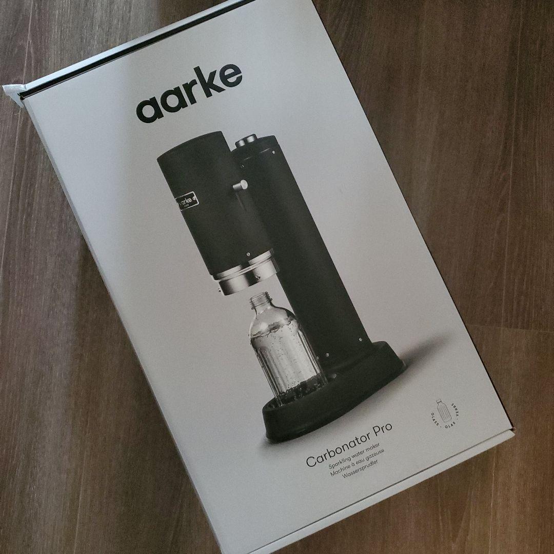 新品・未開封 aarke CARBONATOR PRO 炭酸水メーカー
