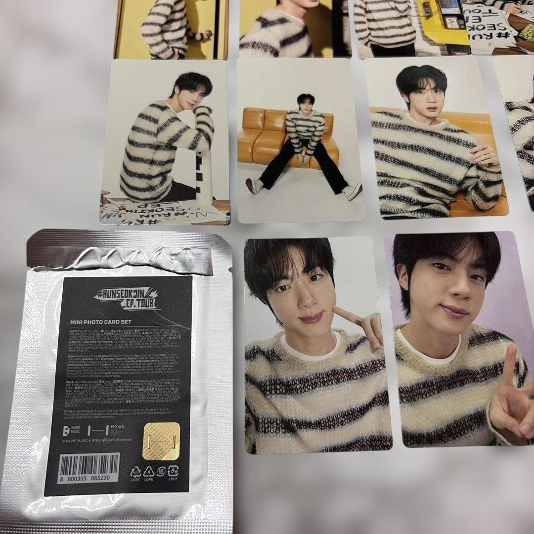 runseokjin ジン　ソロコン　ミニフォト　トレカ 全18枚　コンプ