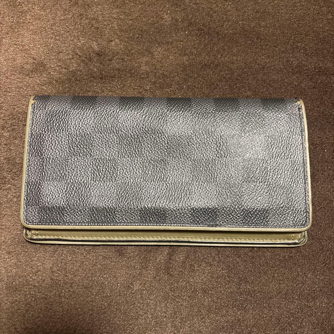 そ*ら様 LOUIS VUITTONダミエグラフィット レザー長財布