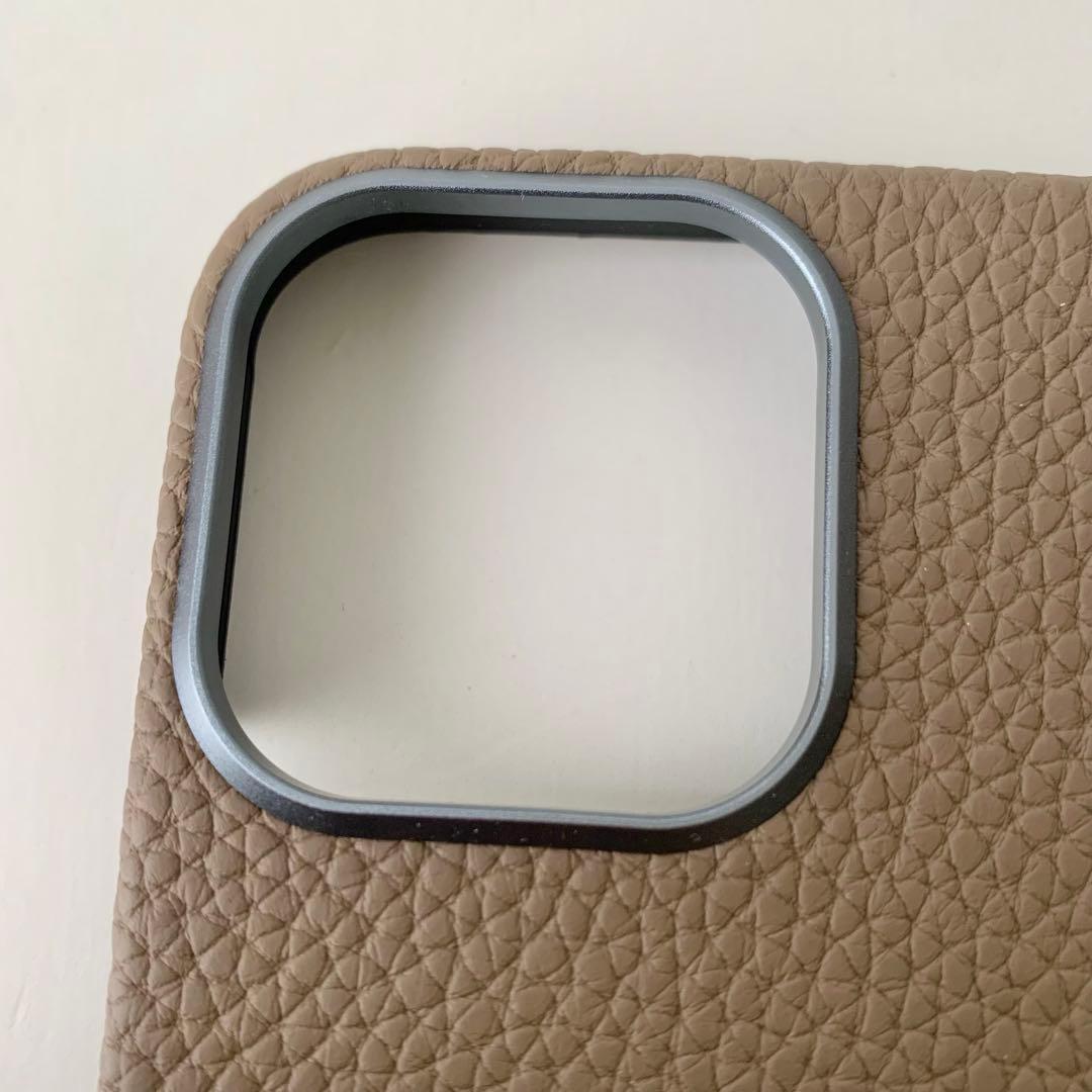 【BONAVENTURA】iPhoneケース 16 ProMAX エトープ　新品