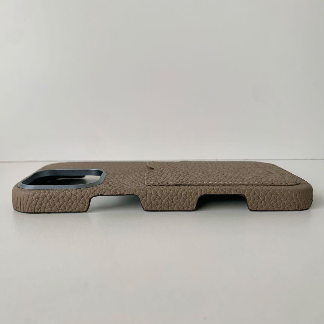 【BONAVENTURA】iPhoneケース 16 ProMAX エトープ　新品