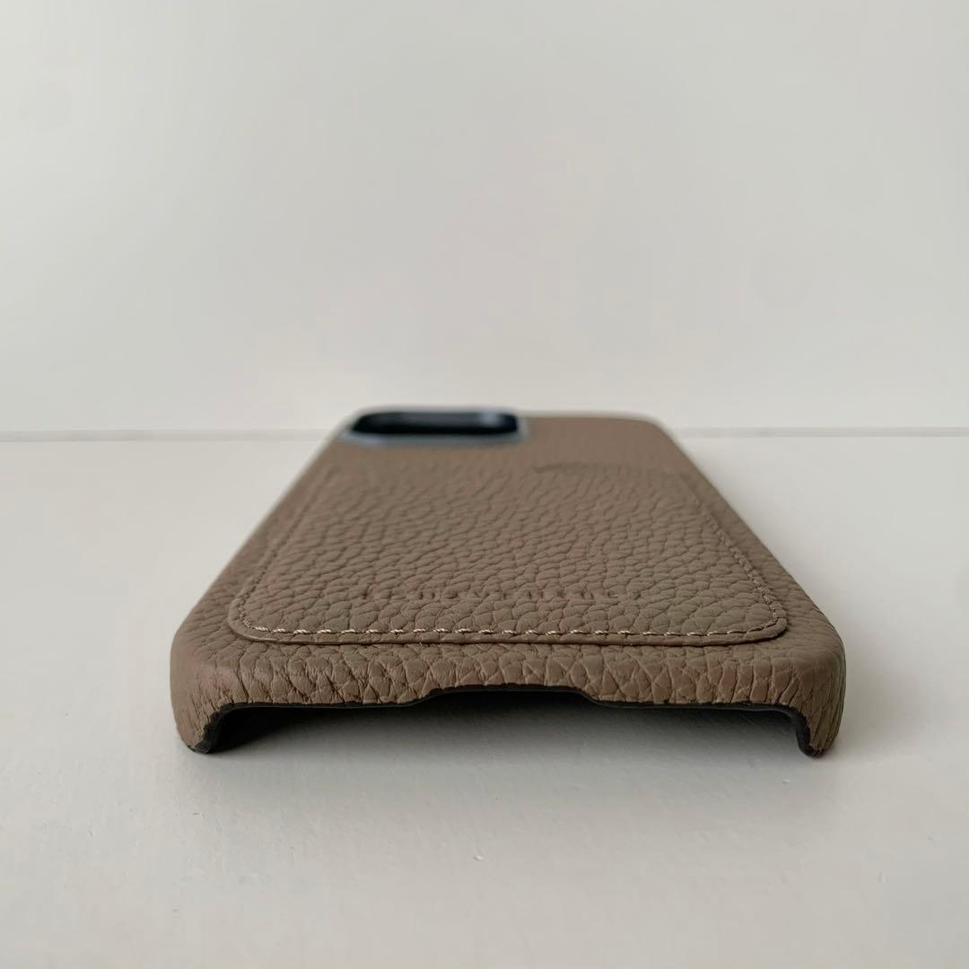 【BONAVENTURA】iPhoneケース 16 ProMAX エトープ　新品