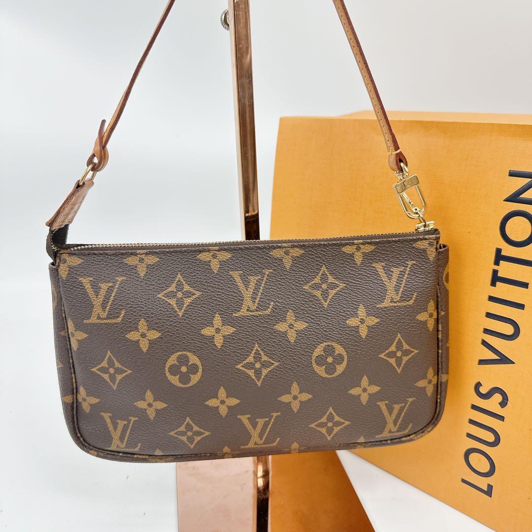 美品　ルイヴィトン　モノグラム　ポシェットアクセソワール　旧型