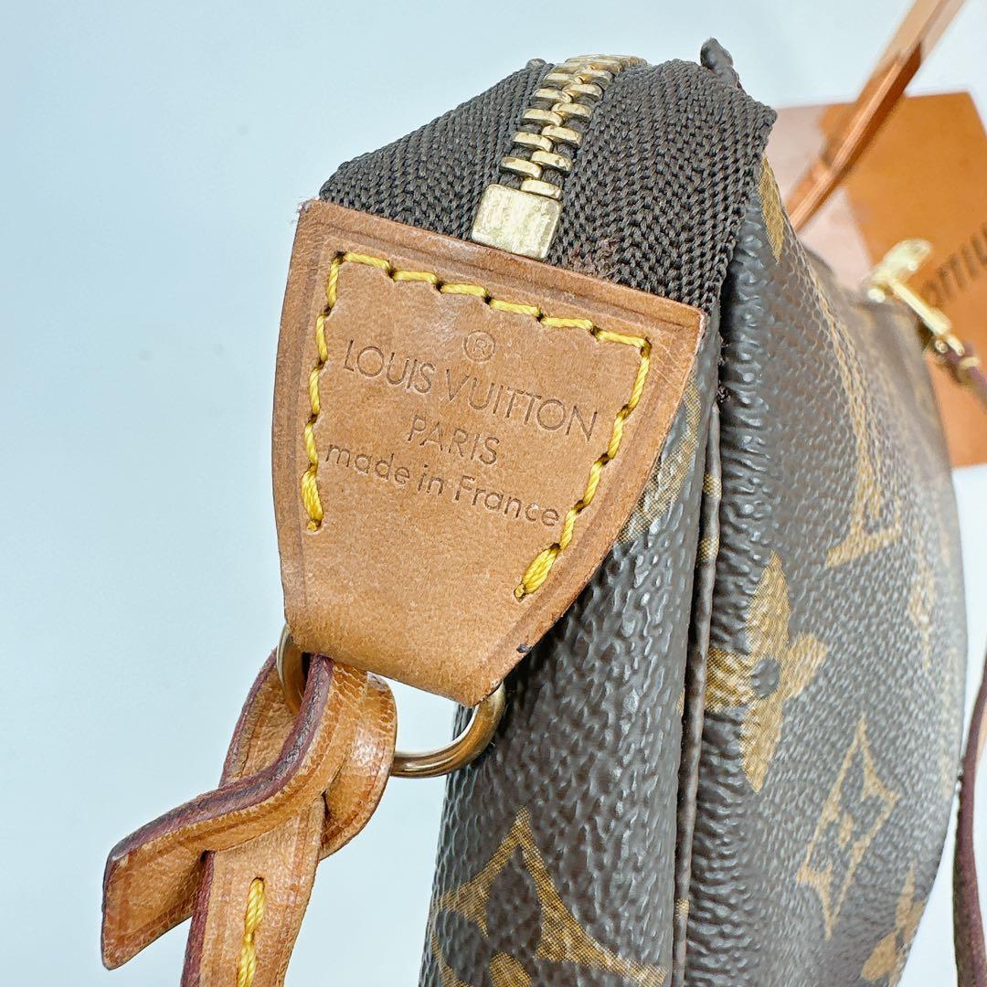 美品　ルイヴィトン　モノグラム　ポシェットアクセソワール　旧型