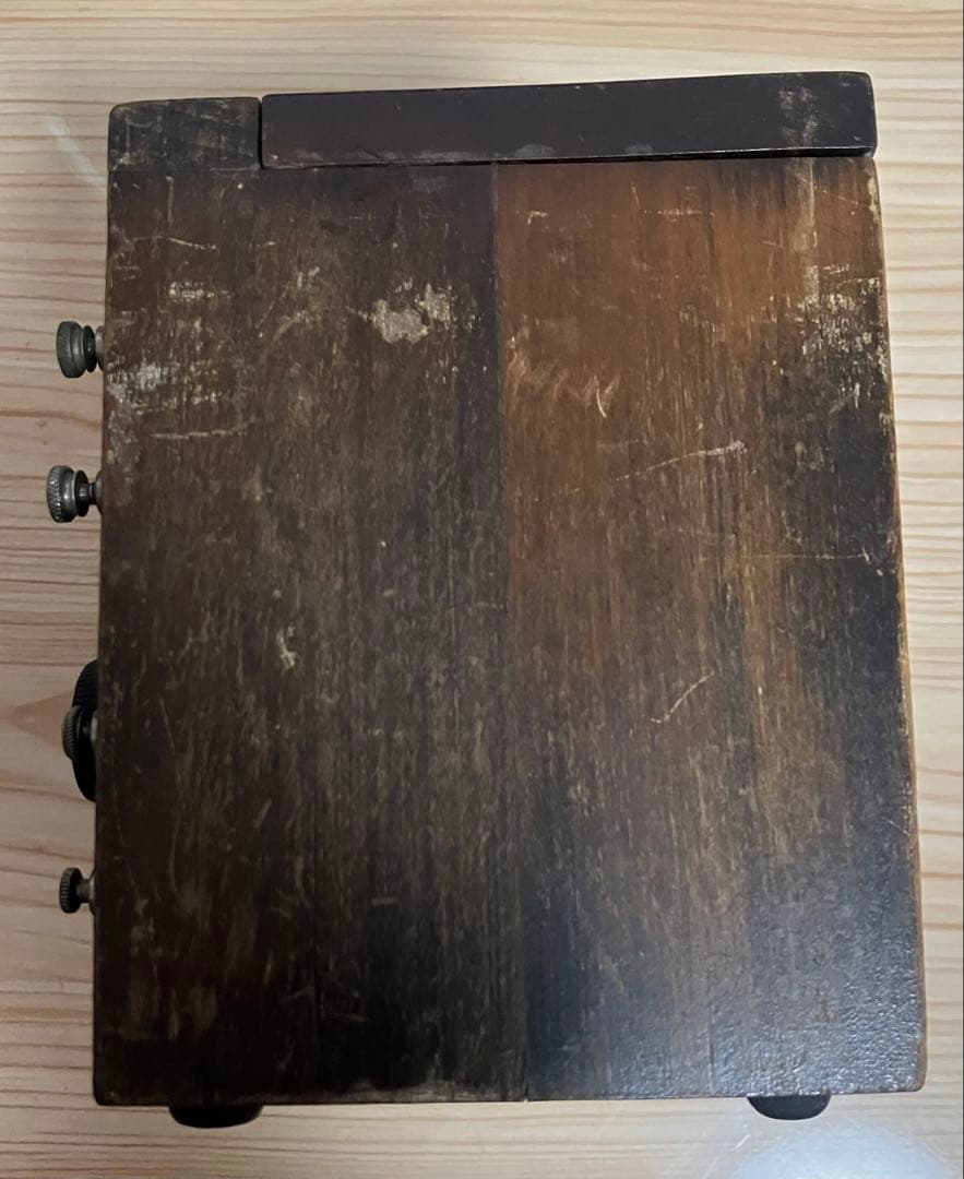 アンティーク　単球ラジオ　(Crosley Model 50) レシーバー付