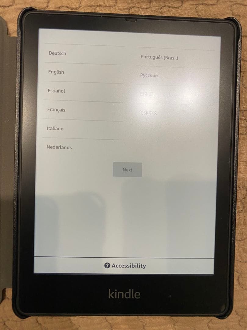 【美品】Kindle Paperwhite ワイヤレス充電