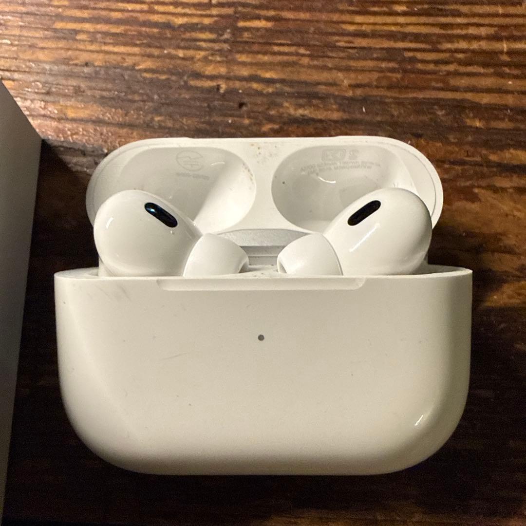 Apple AirPods Pro 2 2025年7月左右ケース全て交換済み箱付