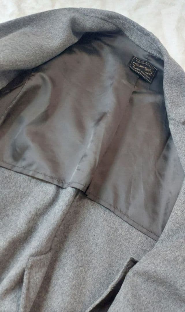 t*u様 Apart by　カシープテーラージャケットコート　グレー