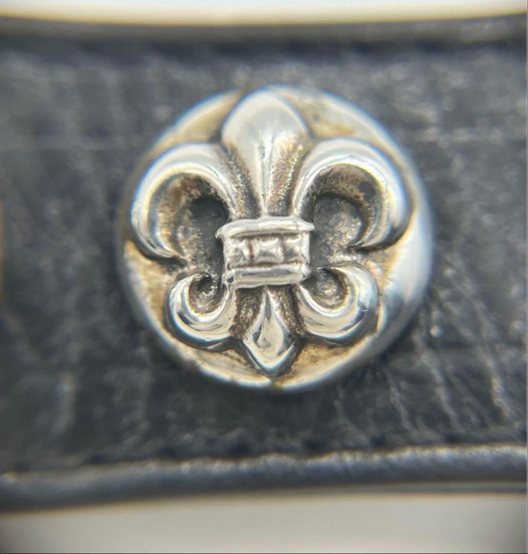 クロムハーツ CHROME HEARTS マルチ3ボタン2スナップ ブレスレット