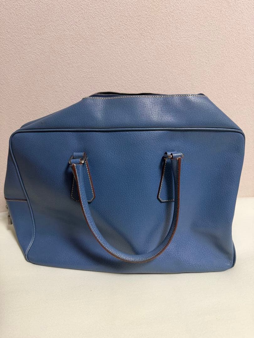 PRADA ビジネスバッグ 青色